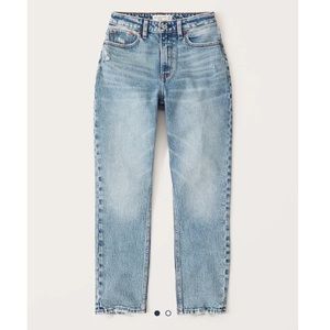 Abercrombie & Fitch Curve Love High Rise Mom Jean